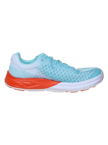 HOKA ONE ONE Hardloopschoenen "Evo Carbon Rocket" lichtblauw/oranje