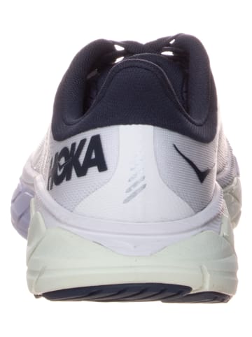 HOKA ONE ONE Buty "Arahi 5 Wide" w kolorze biało-czarnym do biegania