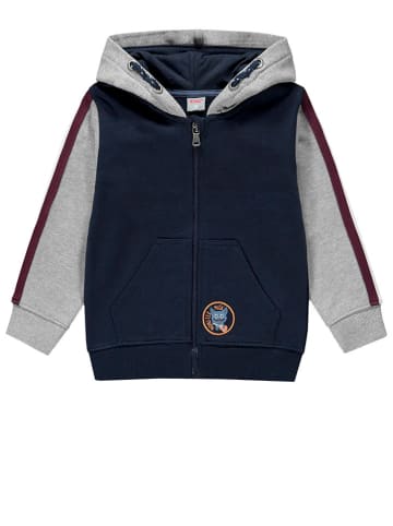 Kanz Sweatvest donkerblauw/grijs