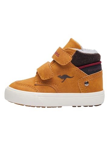 Kangaroos Sneakersy "Primo" w kolorze karmelowo-brązowym