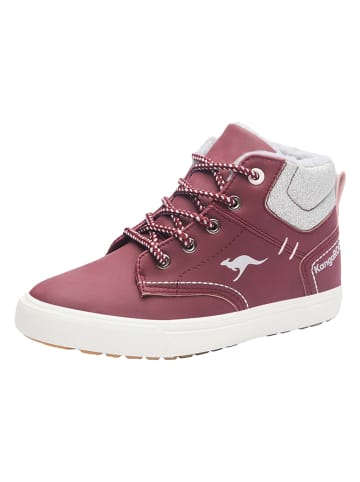Kangaroos Sneakersy "Kavu" w kolorze różowo-białym