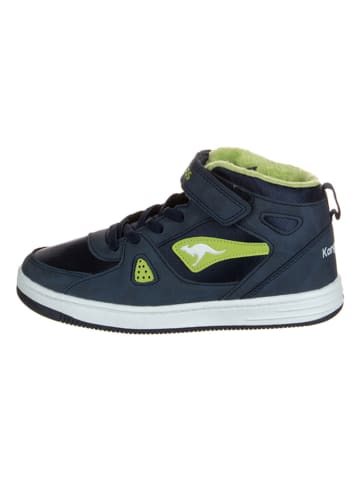 Kangaroos Sneakers "K-CP Kalley II EV" donkerblauw/limoengroen