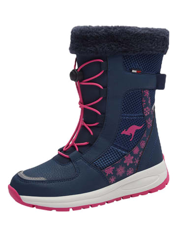 Kangaroos Winterlaarzen "K-PE Gastin RTX" donkerblauw