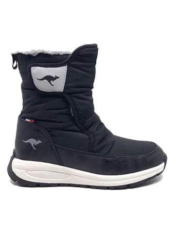 Kangaroos Winterstiefel "Belle" in Schwarz/ Wei?