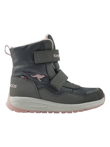 Kangaroos Boots "Nala" in Grau/ Rosa/ Wei?