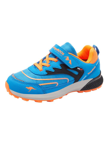 Kangaroos Sneakers "Teak Low" in Hellblau/ Orange