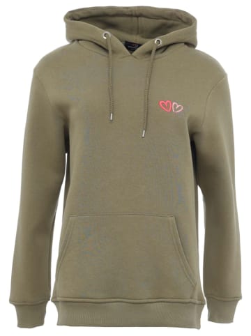 Zwillingsherz Bluza "Lima" w kolorze khaki