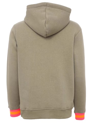 Zwillingsherz Hoodie "Keira" in Khaki