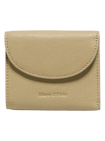 Marc O'Polo Leren portemonnee beige - (B)10 x (H)10 x (D)2 cm