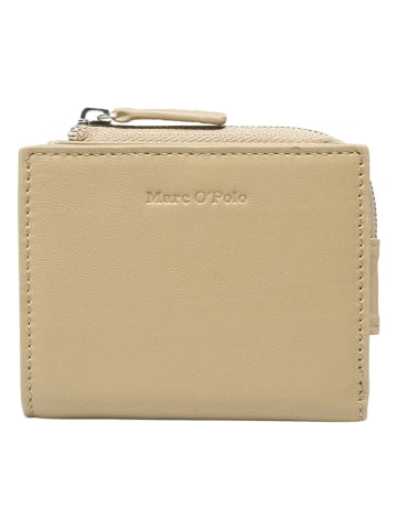Marc O'Polo Leren portemonnee beige - (B)10,5 x (H)9 x (D)2 cm