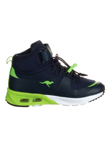 Kangaroos Sneakersy "Hydro" w kolorze granatowo-zielonym