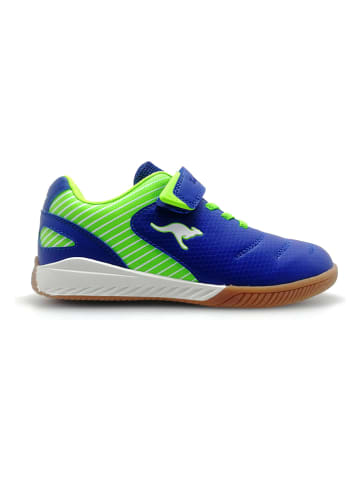 Kangaroos Sneakers "Speed" in Blau/ Grün