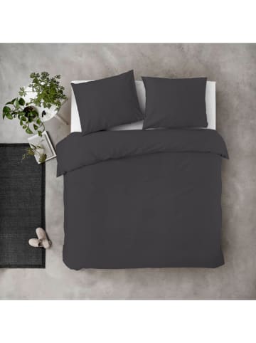 Byrklund Bettwäsche-Set "Go Velvet" in Anthrazit