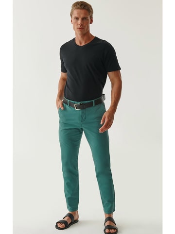 TATUUM Spodnie w kolorze zielonym