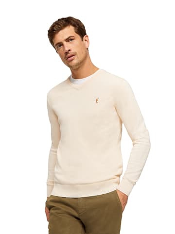 Polo Club Sweter w kolorze kremowym