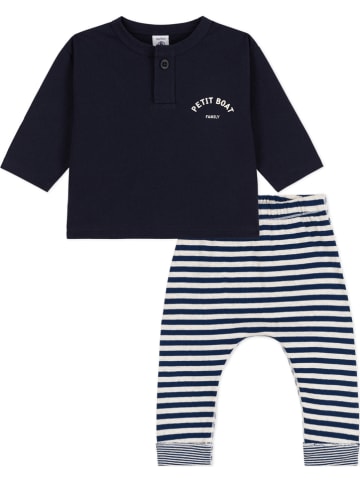 PETIT BATEAU 2-delige outfit donkerblauw