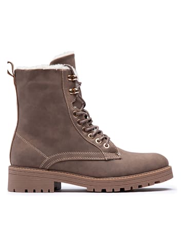 Foreverfolie Boots in Braun