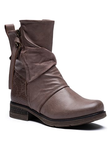 Foreverfolie Boots in Braun