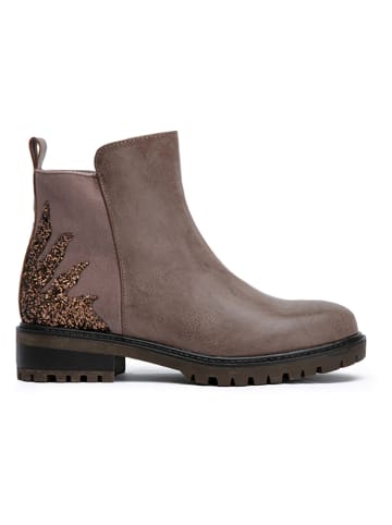 Foreverfolie Boots in Braun