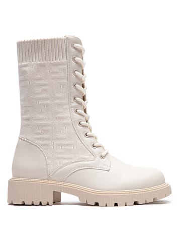 Foreverfolie Boots in Creme