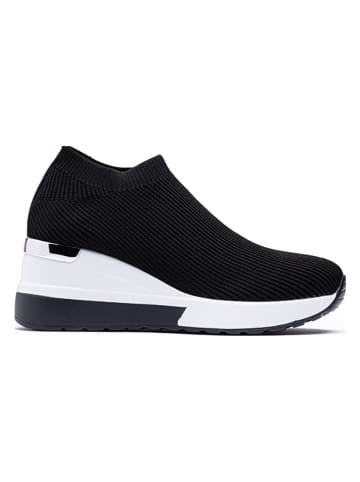 Foreverfolie Sneakers in Schwarz/ Weiß