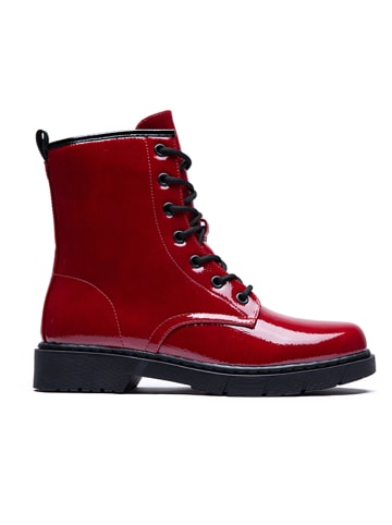 Foreverfolie Boots in Rot