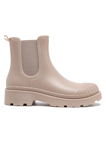 Foreverfolie Chelsea-Boots in Beige