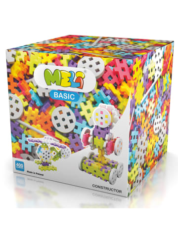 Meli 400tlg. Bausteineset "Meli Basic Constructor" - ab 3 Jahren