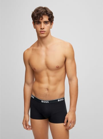 Hugo Boss Underwear 3er-Set: Boxershorts in Dunkelblau/ Anthrazit/ Blau