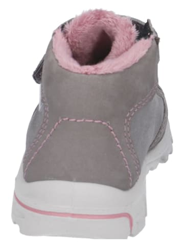 PEPINO Leder-Boots "Lenzi S" in Grau