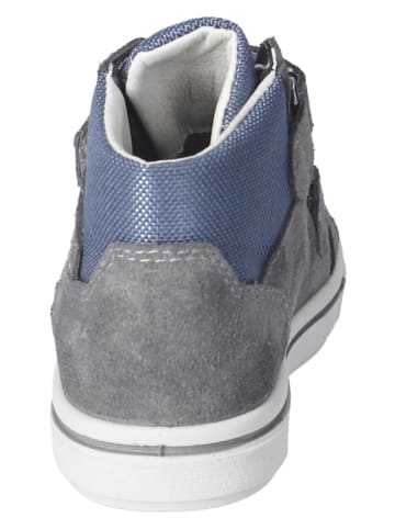 Ricosta Leren sneakers "Jasper S" grijs