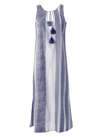 BLE Sukienka w kolorze niebiesko-białym
