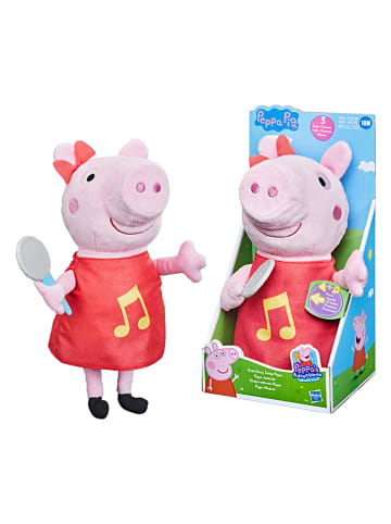 Peppa Pig Knuffeldier "Knorr met mij Peppa" met geluid - vanaf 18 maanden