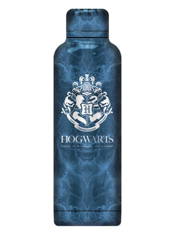 Harry Potter Roestvrijstalen drinkfles "Hogwarts" blauw - 515 ml