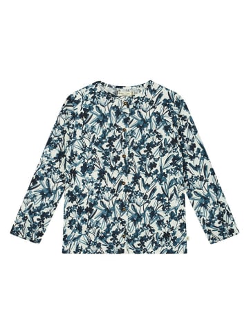 Smitten Organic Bluza w kolorze kremowym ze wzorem