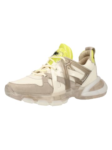 Bronx Sneakers grijs/wit/geel