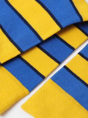 TATUUM 2-delige set: sokken geel/blauw/meerkleurig