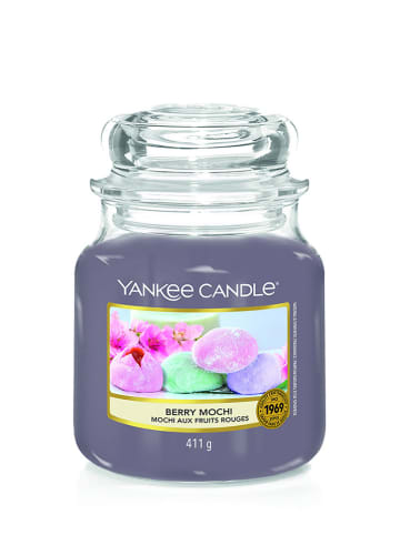 Yankee Candle Średnia świeca zapachowa - Berry Mochi - 411 g