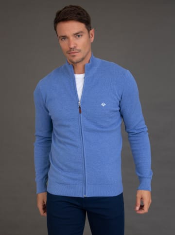 SIR RAYMOND TAILOR Vest "Pekin" blauw