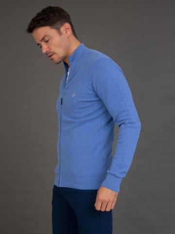 SIR RAYMOND TAILOR Kardigan "Pekin" w kolorze niebieskim