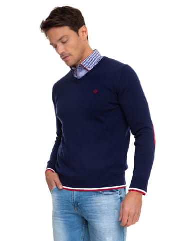 SIR RAYMOND TAILOR Trui "Mischa" donkerblauw