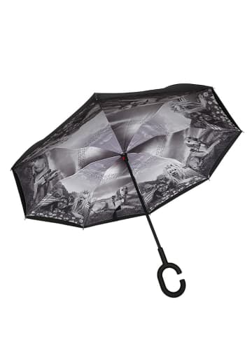 My Little Umbrella Paraplu zwart/grijs - Ø 100 cm