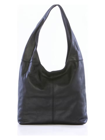 Lucca Baldi Black leather handbag - 33 x 32 x 16 cm