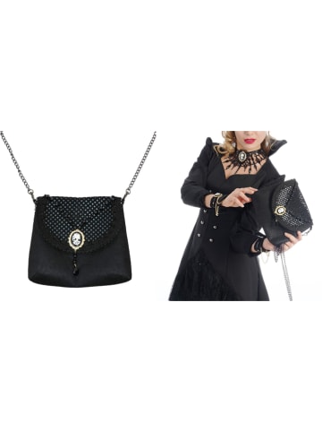 CHAKS Torebka "Gothic" w kolorze czarnym