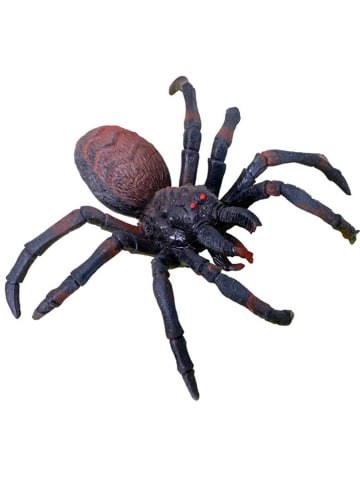 CHAKS Dekoracja "Spinne" w kolorze czarnym - 14,5 x 11,5 cm