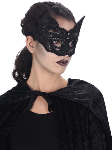 CHAKS Maske "Katze" in Schwarz