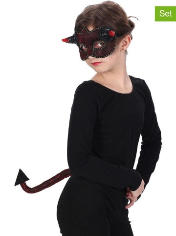 CHAKS 2-delige accessoireset "Kat" zwart