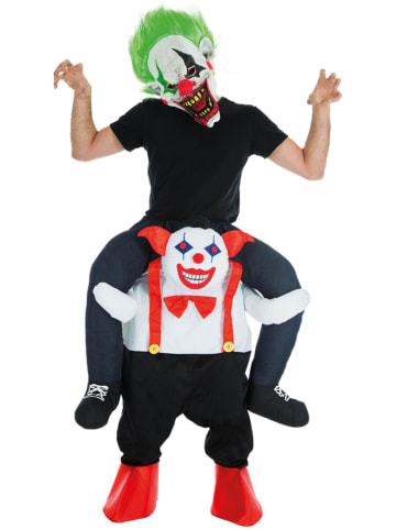 CHAKS Kostümoverall "Carry me freaky clown" in Dunkelblau/ Bunt