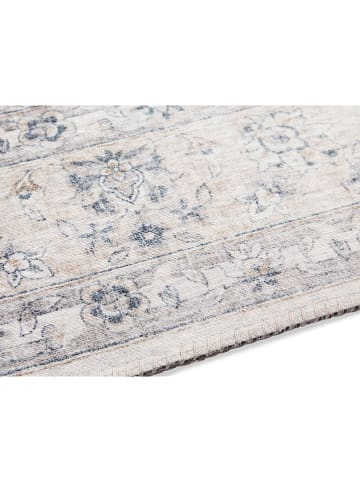 Elle Decoration Kurzflor-Teppich "Nain" in Grau/ Creme