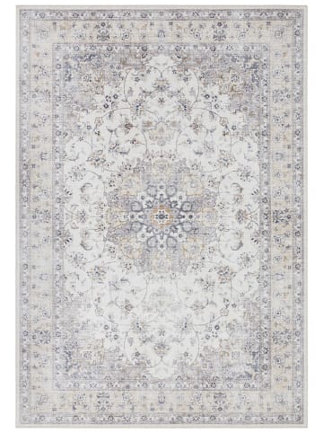 Elle Decoration Kurzflor-Teppich "Nain" in Grau/ Creme